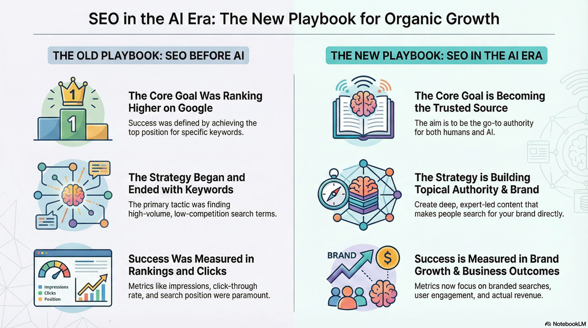 SEO in the AI Era: How I’m Rethinking Organic Growth in 2026 and Beyond 2 The new playbook for organic growth