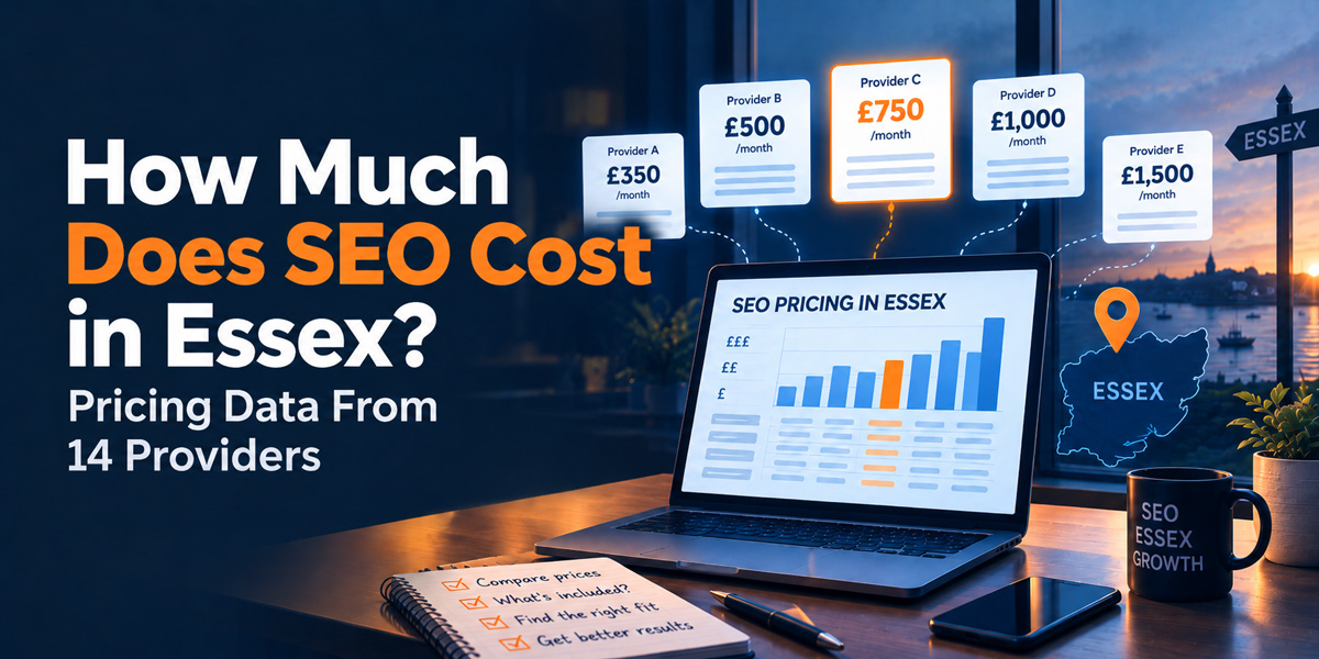 How Much Does SEO Cost in Essex? Pricing Data From 14 Providers